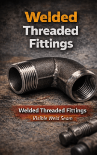 Seamless vs Welded Threaded Fittings