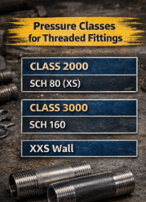 Seamless vs Welded Threaded Fittings