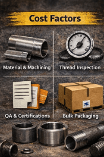 Seamless vs Welded Threaded Fittings